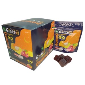 Средство для похудения и крепкого сна Handy Herb Gummy G'nite XS — Жиросжигающие мармеладки с L-Carnitine и ромашкой