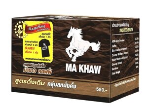 Кофе для потенции Ma Khaw, 12 саше., Таиланд (Оригинал) в Москве от компании Тайская косметика и товары из Таиланда - Melissa