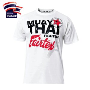 Футболка Muay Thai Fighter Fairtex, Таиланд 2XL Белый