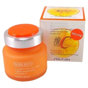Крем для лица с высоким содержанием витамина C Belov shijiliren vitamin C active cream 50 мл.