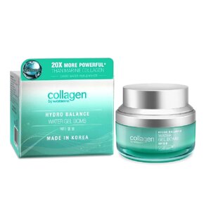 Увлажняющий крем для лица с гиалуроновой кислотой и коллагеном Collagen by Watsons Hydro Balance Water Gel Bomb 50 ml.