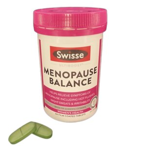 Swisse Ultiboost Menopause Balance – натуральное средство при менопаузе: от приливов, бессонницы и раздражительности в Москве от компании Тайская косметика и товары из Таиланда - Melissa