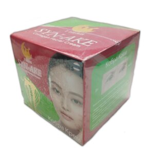 Крем для лица со змеиным ядом и  коллагеном T-Herb Syn-Ake Collagen Facial Cream, 100 мл, Таиланд в Москве от компании Тайская косметика и товары из Таиланда - Melissa