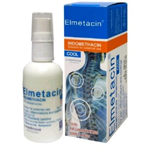 Спрей от мышечных и суставных болей Elmetacin Spray Cool 50 ml