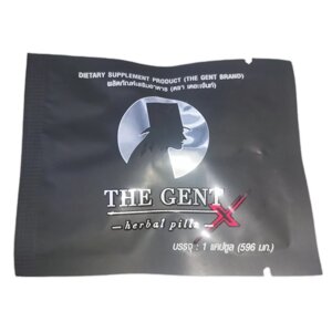 The Gent X - Натуральная мужская добавка для потенции, энергии и либидо с устрицами, женьшенем и кордицепсом в Москве от компании Тайская косметика и товары из Таиланда - Melissa