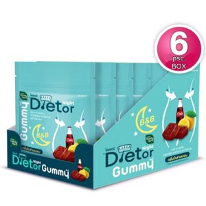 Жевательные пастилки для стройности и снижения веса – Dietor Night от Handy Herb, (коробка 6 саше)