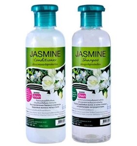 Шампунь + кондиционер для волос Жасмин / Jasmine shampoo + conditioner, Banna, Таиланд, 360+360 мл.