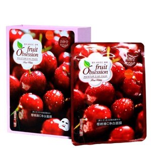 Маска тканевая для лица с экстрактом Вишни Fruit Obsession Moisturizing Mask Cherry, Таиланд в Москве от компании Тайская косметика и товары из Таиланда - Melissa