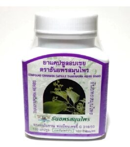 Капсулы из натуральной корицы Compound Cinnamon Capsule, Thanyaporn Brand,100 капсул, Таиланд в Москве от компании Тайская косметика и товары из Таиланда - Melissa