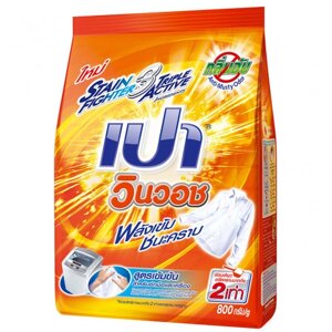Стиральный порошок для устранения затхлого запаха вещей PAO WIN WASH DETERGENT POWDER 800 гр. Таиланд