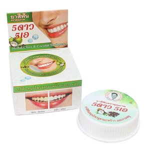 Зубная паста с экстрактом Кокоса и Гвоздики 5 Star Herbal Clove Coconut Toothpaste, Таиланд