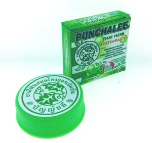 Зубная паста Punchalee Thai Herb Toothpaste 25 мл./ Punchalee Зубная паста "Тайские Травы" 25 мл., Таиланд