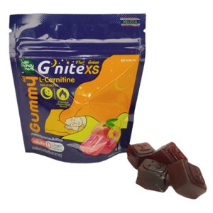 Handy Herb Gummy G'nite XS — Жиросжигающие мармеладки для сна и похудения без сахара с L-Carnitine и ромашкой, 1 саше