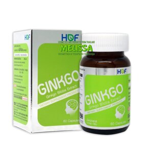 Гинкго Билоба Hof Ginkgo Biloba Extract 60 mg., 60 капсул, Таиланд