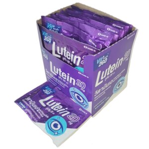 Handy Herb Vit 2GO Lutein 20 mg Лютеин 20 мг с экстрактом черники и витамином A – защита и здоровье глаз