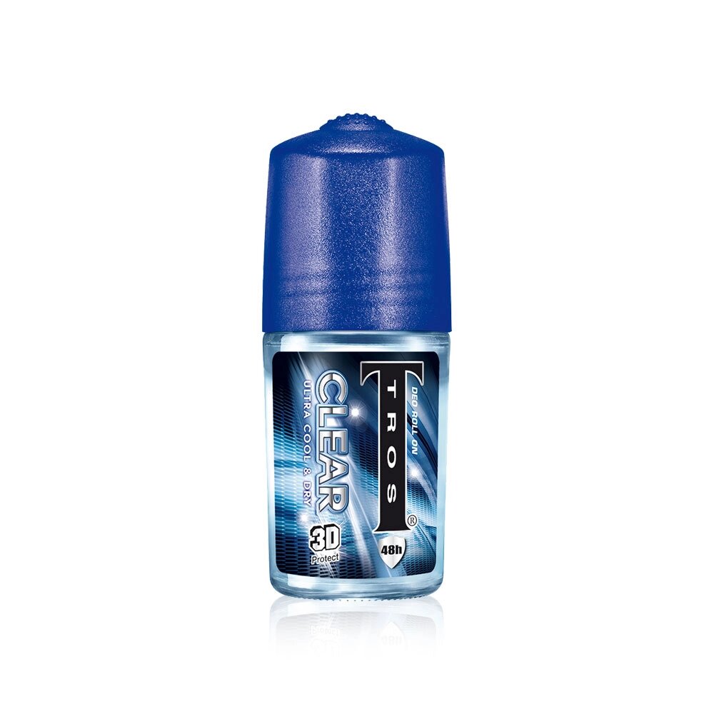 Шариковый дезодорант для мужчин Tros Roll On Deodorant Tros Roll On Clear Ultra Cool Dry от компании Тайская косметика и товары из Таиланда - Melissa - фото 8