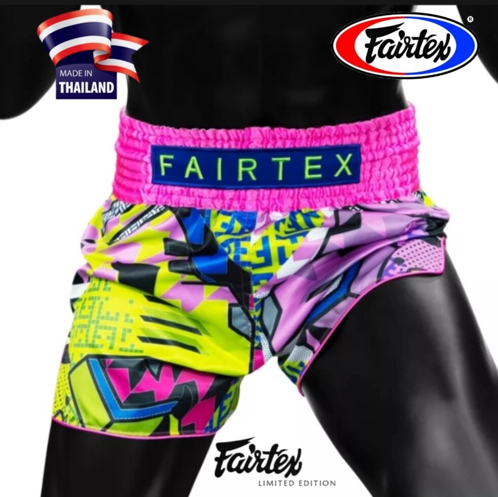 Шорты Fairtex Muay Thai Shorts BS Future-LAB X, Таиланд L Pink от компании Тайская косметика и товары из Таиланда - Melissa - фото 1