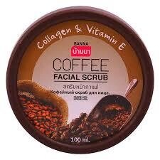 Скраб для Лица "Кофе" 100 мл / Banna Coffee Scrub Face 100 ml от компании Тайская косметика и товары из Таиланда - Melissa - фото 1