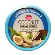 Скраб для Лица "Кокос" 100 мл / Banna Coconut  Scrub Face 100 ml от компании Тайская косметика и товары из Таиланда - Melissa - фото 1