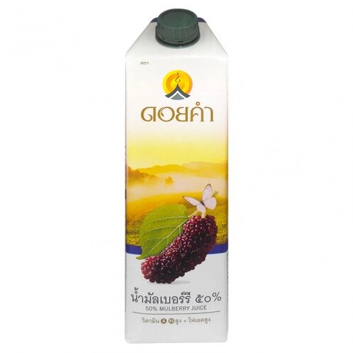 Сок  Шелковица 1л DOI KHAM JUICE MULBERRY 1000 ml от компании Тайская косметика и товары из Таиланда - Melissa - фото 1