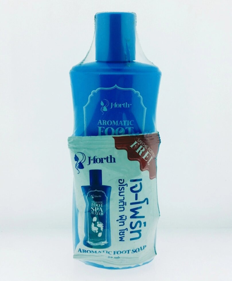 SPA набор для педикюра (200 мл/30 мл) / JForth Aromatic Foot SPA Water and Soap Set от компании Тайская косметика и товары из Таиланда - Melissa - фото 1