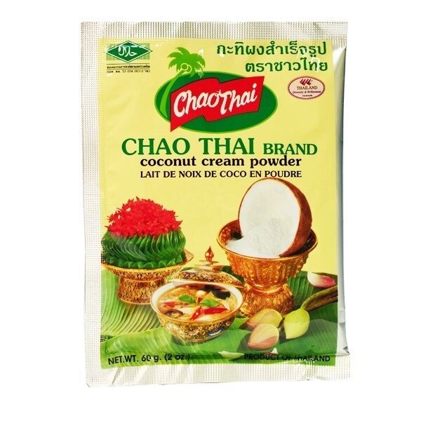 Сухое Кокосовое Молоко Chao Thai Coconut Cream Powder, 60 гр. Таиланд от компании Тайская косметика и товары из Таиланда - Melissa - фото 1