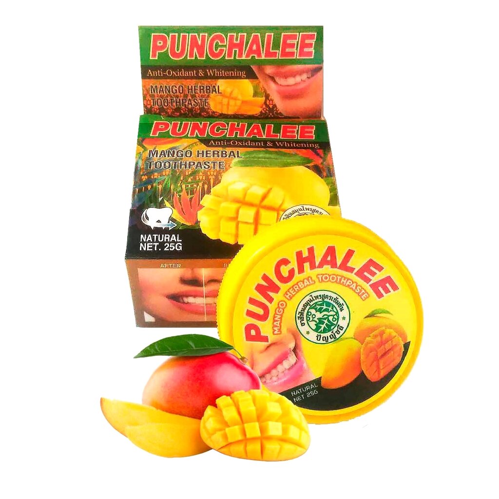 Тайская зубная паста Punchalee Herbal Toothpaste от компании Тайская косметика и товары из Таиланда - Melissa - фото 2