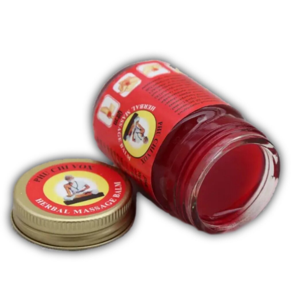 Тайский бальзам красный Phu Chi Vox Herbal Massage Balm Red, 100 мл. от компании Тайская косметика и товары из Таиланда - Melissa - фото 7