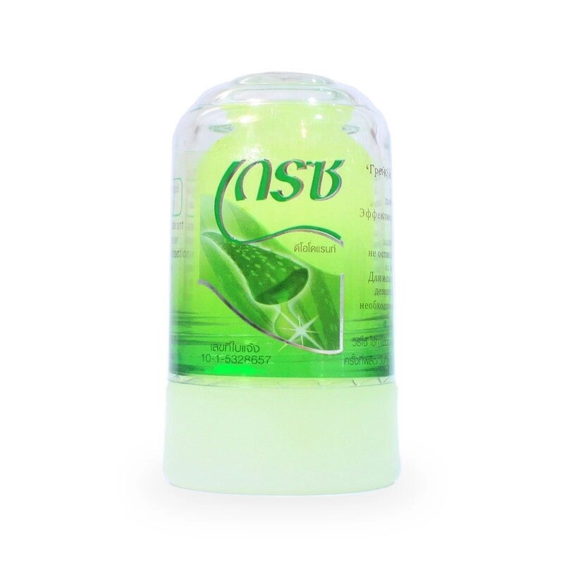 Тайский дезодорант кристалл Grace Crystal Deodorant Aloe Vera, 40 гр., Таиланд от компании Тайская косметика и товары из Таиланда - Melissa - фото 1