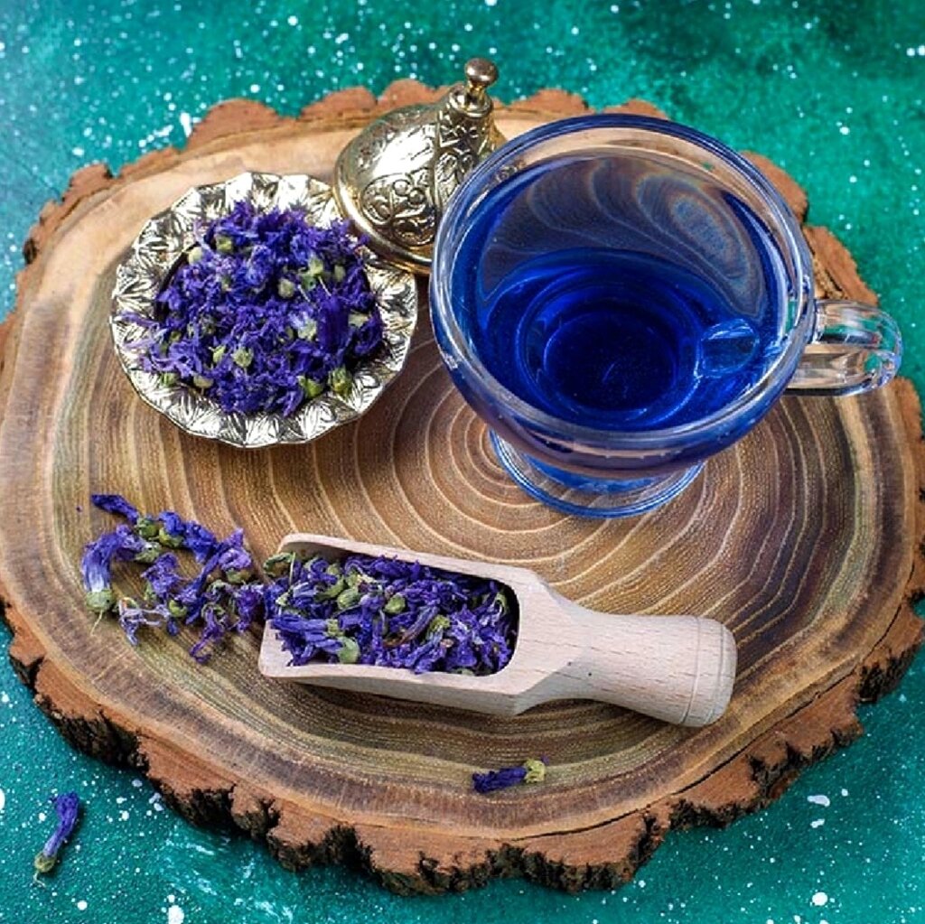 Тайский синий чай в порошке Анчан Butterfly Pea Tea экстракт 500 гр. от компании Тайская косметика и товары из Таиланда - Melissa - фото 7