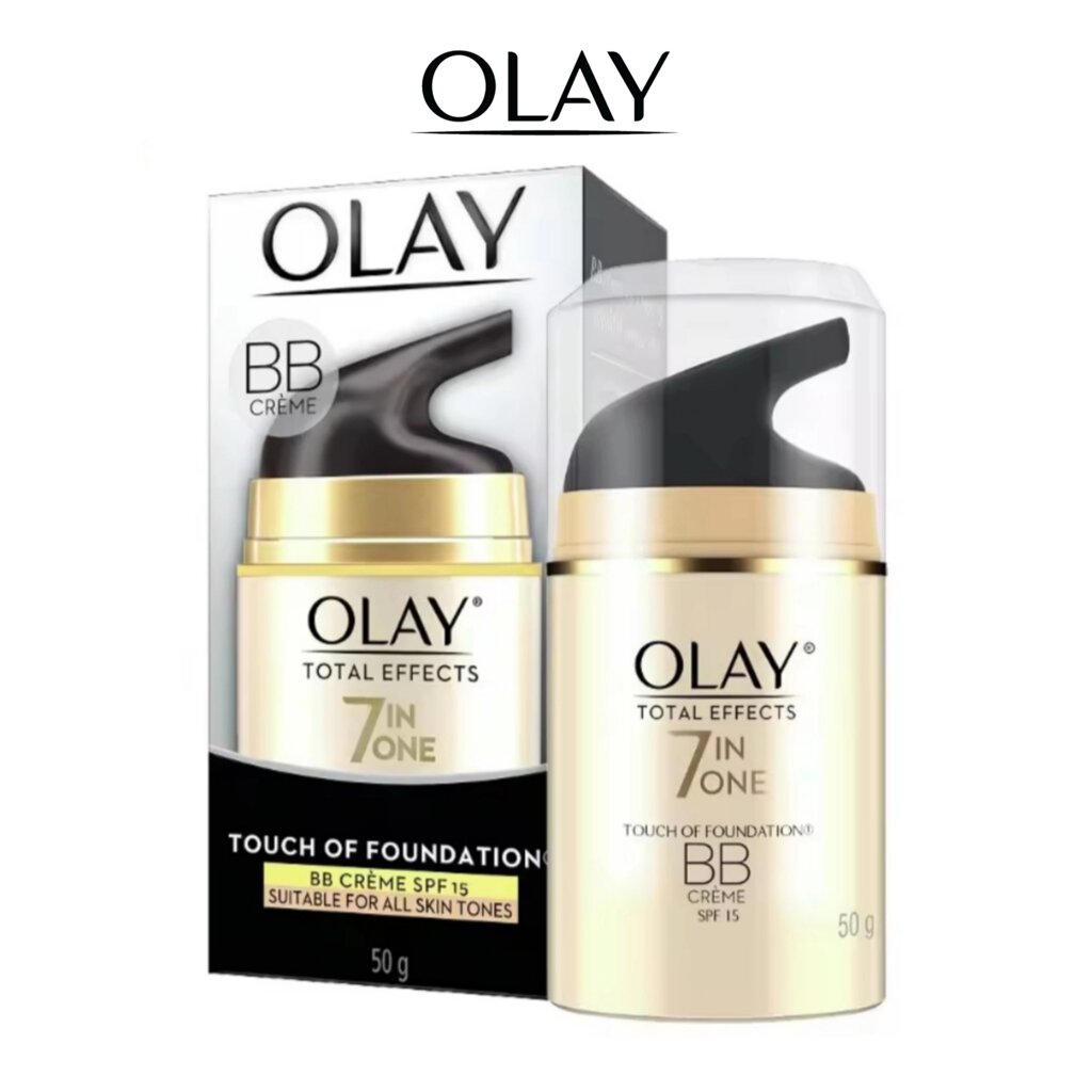 Тональный крем Olay Total Effect 7 in 1 Touch of Foundation ВВ Cream SPF15, 50 гр. от компании Тайская косметика и товары из Таиланда - Melissa - фото 1