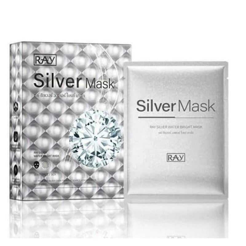 Увлажняющая маска для лица “Серебро” Ray Silver Mask от компании Тайская косметика и товары из Таиланда - Melissa - фото 1