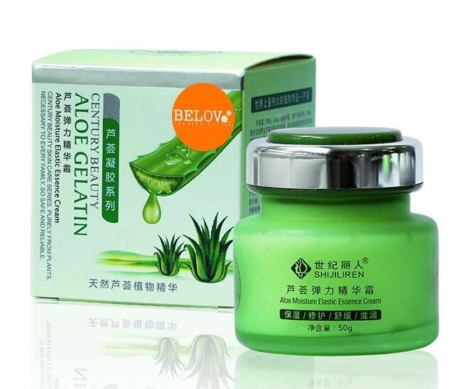 Увлажняющий крем для лица Belov Aloe Gelatin Centuru Beauty, Таиланд, 50 гр от компании Тайская косметика и товары из Таиланда - Melissa - фото 1