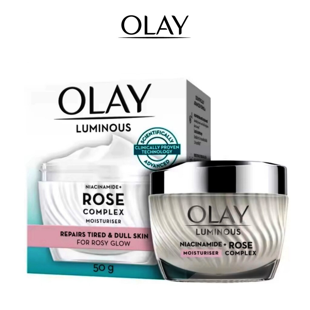 Увлажняющий крем с ниацинамидом Olay Luminous Niacinamide Rose Complex Moisturiser, 50 гр. Таиланд от компании Тайская косметика и товары из Таиланда - Melissa - фото 1