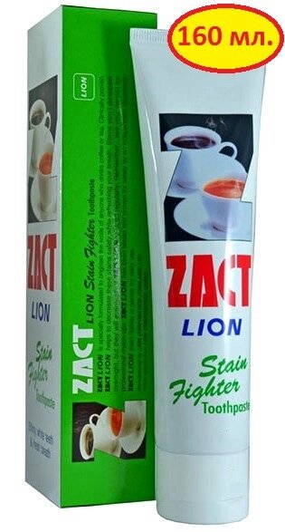 Зубная паста отбеливающая " Антикофе ", Zact Green Forest Toothpaste, 160 гр., Таиланд от компании Тайская косметика и товары из Таиланда - Melissa - фото 1