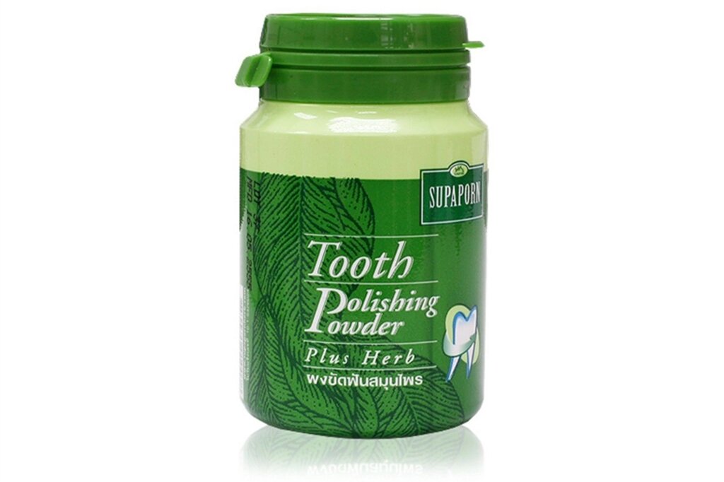 Зубной порошок   "TOOTH POLISHING POWDER PLUS HERB" 90 g от компании Тайская косметика и товары из Таиланда - Melissa - фото 1