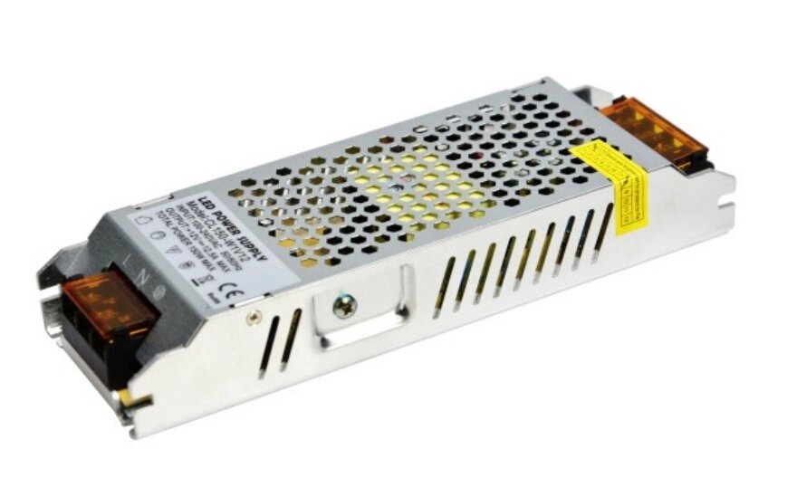 Блок питания 150Вт 12в LP Ultra slim 178х61х28 мм для led ленты 12,5А от компании ИП Набока В.М. - фото 1
