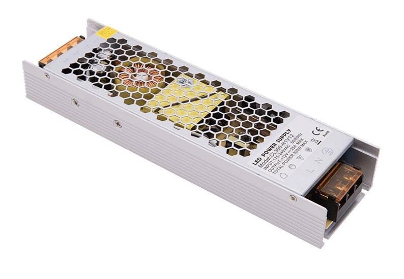 Блок питания 300Вт 12в LP Ultra slim без кулера для led ленты от компании ИП Набока В.М. - фото 1