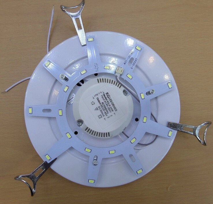 Комплект для светильника 10Вт 195мм для стекла 250 мм 18210 от компании ИП Набока В.М. - фото 1