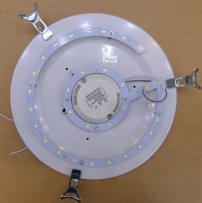 Комплект для светильника 15Вт-250мм для стекла 300 мм 23415 Уютель от компании Уютель - фото 1