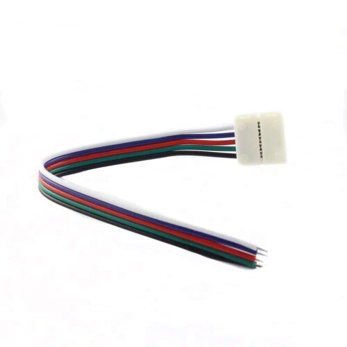 Коннектор ИЭК серии PRO для RGB СД ленты (разъем-разъем) 10шт., 10 мм