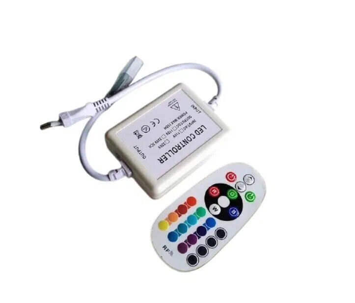 Контроллер 720Вт RGB для ленты 220в радио GDC-RGB-700-R-IP20-220 General 512121 от компании ИП Набока В.М. - фото 1