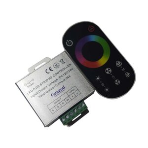 Контроллер RGB 288-576Вт 24А 12-24в радио для светодиодной ленты GDC-RGB-288-R-IP20-12 General 511804