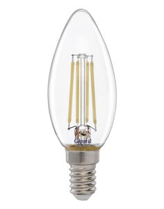 Лампа 10вт 2700к 770лм GLDEN-CS-10-230-E14-2700 филамент 649906