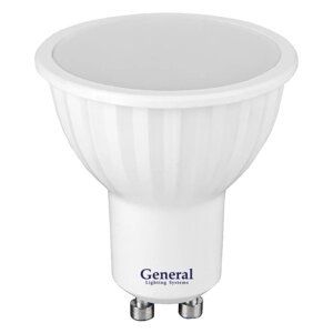 Лампа 15Вт холодная GLDEN-MR16-15-230-GU10-6500 софит светодиодная 661586