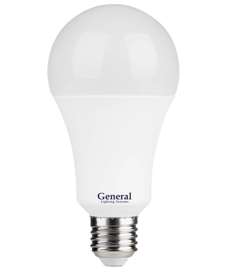 Лампа 17 Вт Е27 4500К промо светодиодная GLDEN-3WA60-17-230-E27-4500 980 Лм угол 270 670600 от компании Уютель - фото 1