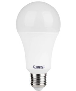 Лампа 17 Вт Е27 4500К промо светодиодная GLDEN-3WA60-17-230-E27-4500 980 Лм угол 270 670600
