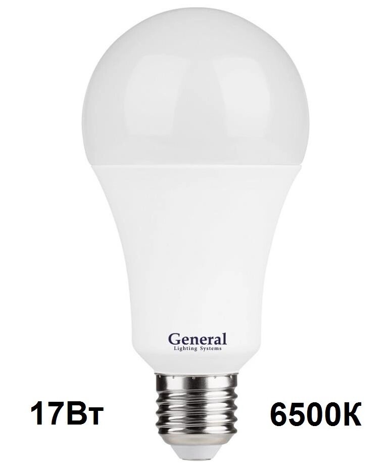 Лампа 17Вт 6500К 1300Лм WA60-17-230-E27-6500 угол 270 светодиодная угол 270 637500 от компании Уютель - фото 1