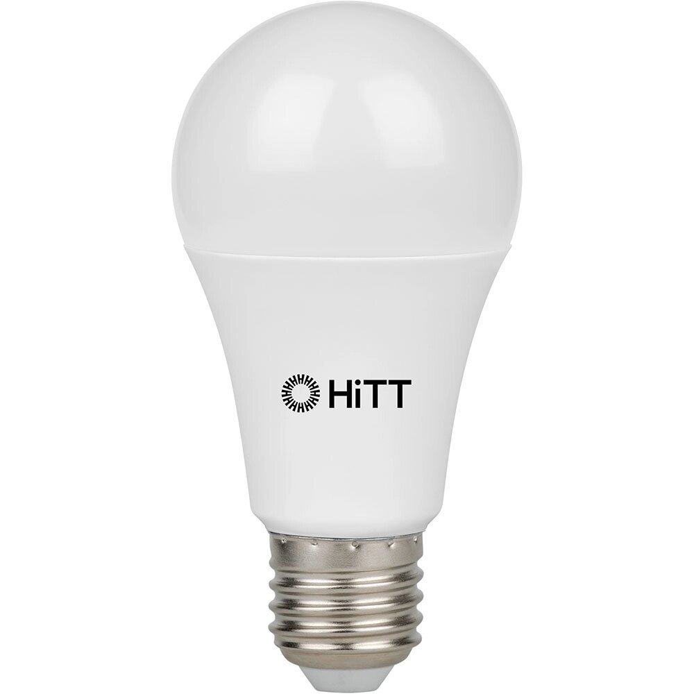 Лампа 27Вт HiTT-PL-A60-27-230-E27-4000 светодиодная нейтральная 1010017 от компании ИП Набока В.М. - фото 1