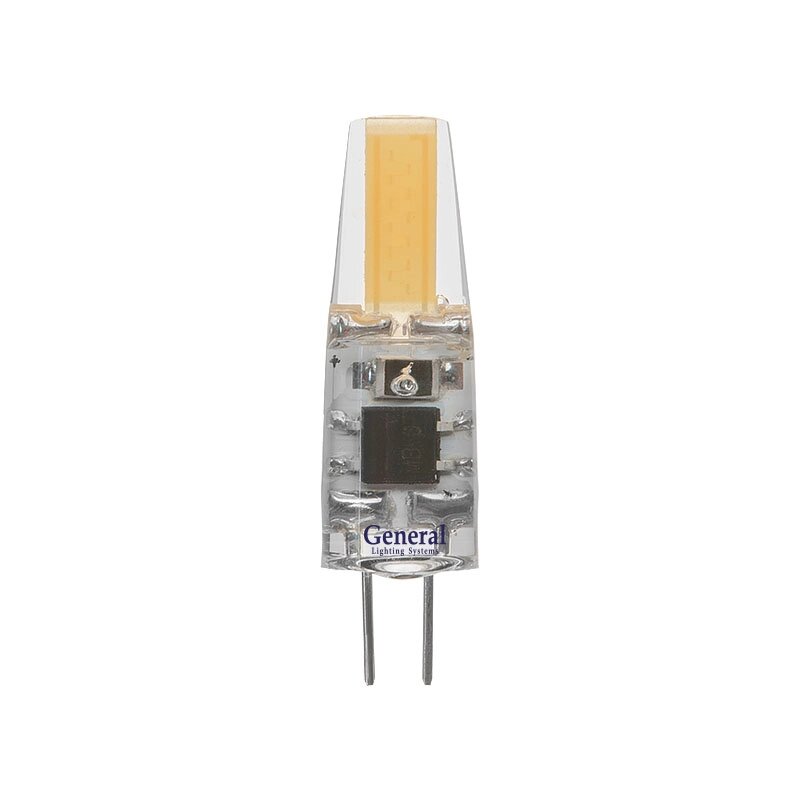 Лампа 3Вт 12в 4500К 190Лм G4-3-C-12-4500 светодиодная угол 360 652700 от компании ИП Набока В.М. - фото 1